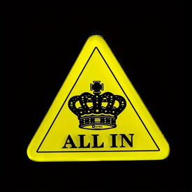 All In Acrylic Triangle Marker, AIAM-1